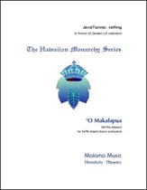 O Makalapua SATB choral sheet music cover